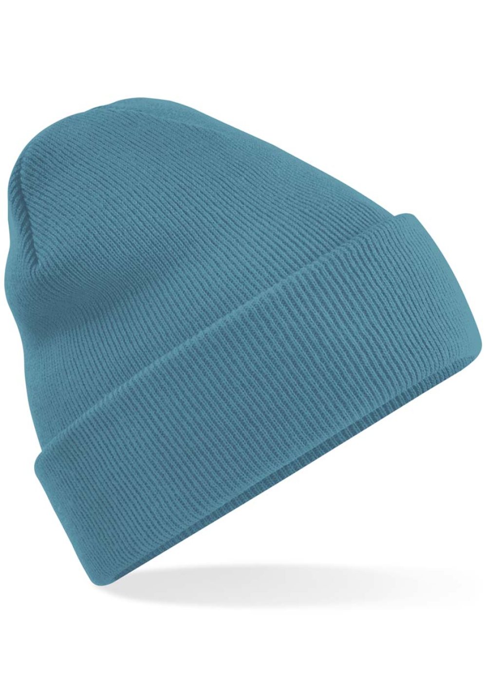 Embroidered Beanie in Airforce Blue
