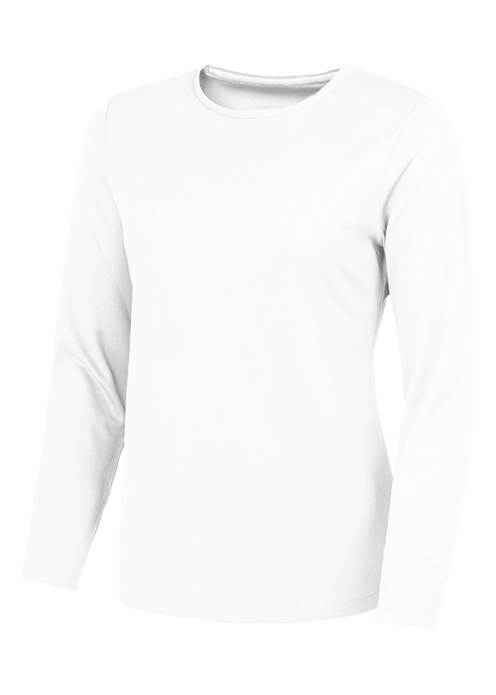Women's Long Sleeve Tee in Arctic White